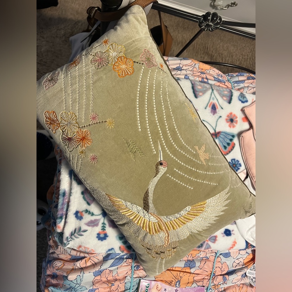 Beautiful throw pillow